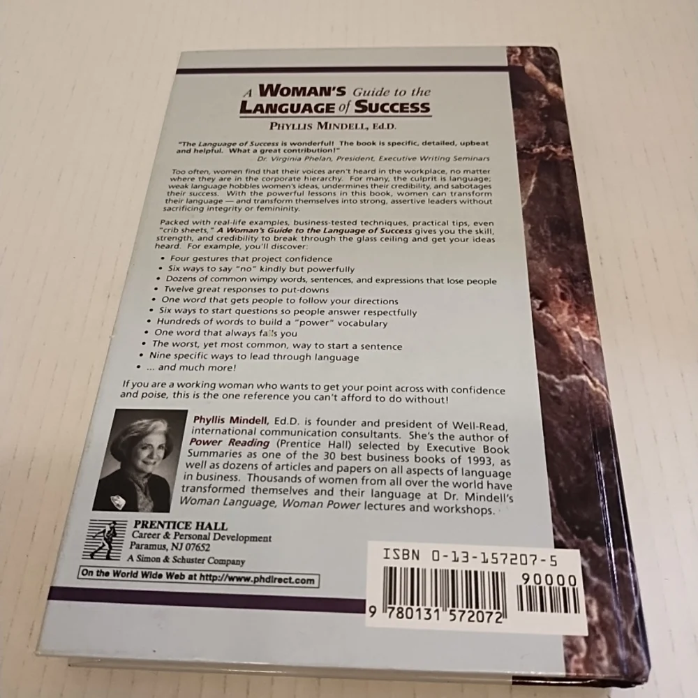 Women's‎ language of success